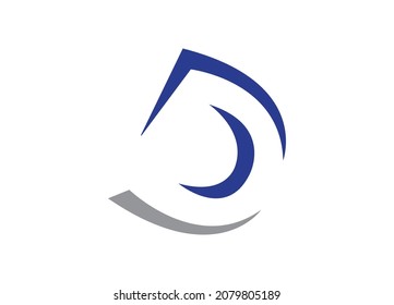 Logo for D alphabet Or D Letter Logo