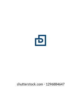 logo D box abstract