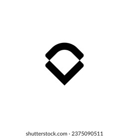 Logo d initial d manufaktur identity business emblem