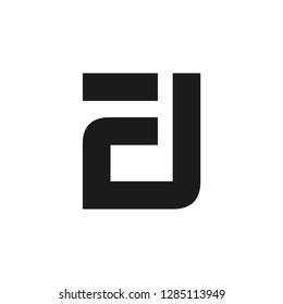 Logo D Initial D Symbol Stock Vector (Royalty Free) 1285113949 ...