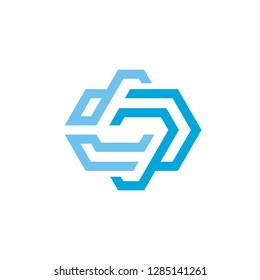 logo D initial D symbol