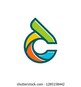 logo D initial D symbol