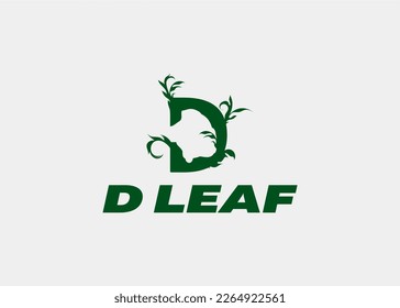LOGO D LEAF UNTERNEHMENSNAME