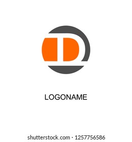 Logo D  Letter  Design INITIAL