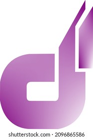 Logo d vector , high quality
