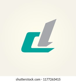 logo D vector. icon D abstract. alphabet symbol