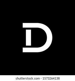 logo D vector simple nice modern creative