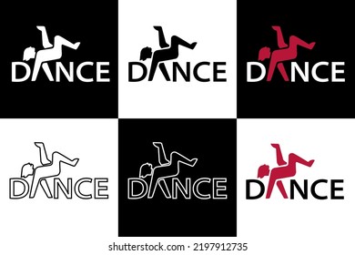 Logo Dancing Disco Break Dance