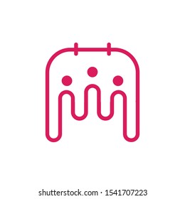 logo date line people team group  vector