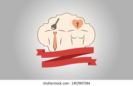 logo for the dating page or application
