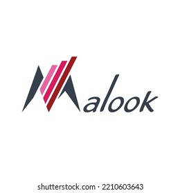
Materiales de decoración de logotipos Plantilla de Malook 