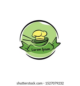 Logo dedicated to restaurants / food