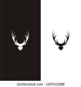 Logo deer abstract