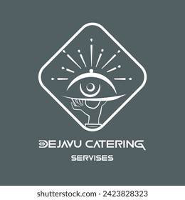 logo of Dejavu catering servises  vector
