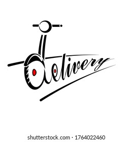  Logo for delivery company, food company 