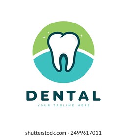 Logo Dental Care for your business vector illustrartion