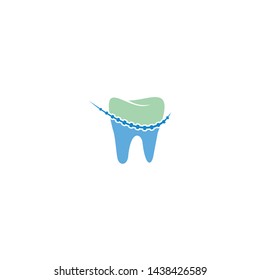 logo dental vector for inspiration
