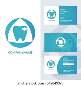 Logo Dentist, 
Business Card