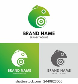 A logo depicting a chameleon will display an image or symbol featuring a chameleon as its main element. Such logos may depict chameleons in various poses or situations, emphasizing flexibility.