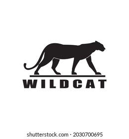  A logo depicting a wild cat made in a simple and modern style that will be perfect for your company logo