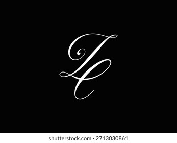 The logo depicts the unique and aesthetic initial letters ZH, and uses a black background. It is suitable for use as a logo for women's clothing products or other women's products.