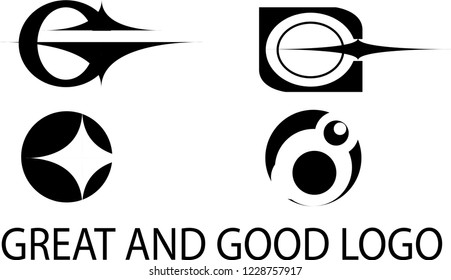 The logo is derived from the letter G.