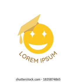 Logo design about kid education service in vector illustration. Child Education logo template, Collection of Reach Star symbol