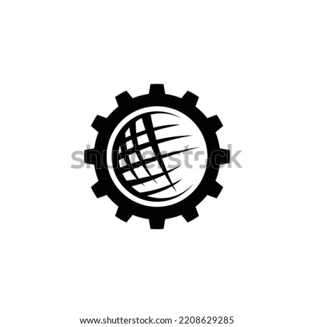 logo design abstarct symbol icon global