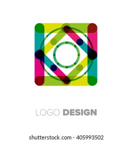 Logo Design. Abstract Color Concept. Eps10