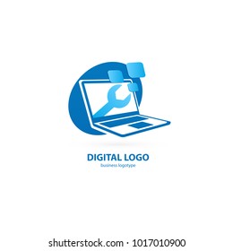 Computer Logo Images Stock Photos Vectors Shutterstock