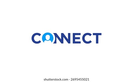 logo design abstract connection icon vector illustration template element