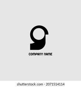 a logo design with abstract elements