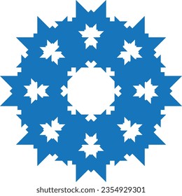Logo; design; abstract; geometric; blue star; star; Christmas; star logo.
