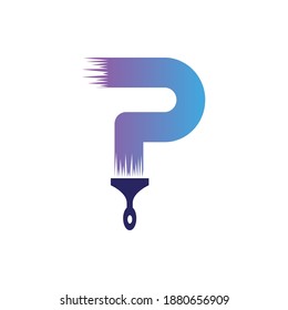 logo design of abstract letter P. suitable for your business, company, etc. a unique, exclusive, elegant, professional, clean, simple, modern logo. It would be perfect for your company.