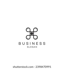 Diseño de logotipos, logotipo abstracto, ronda, consultor, tecnología, innovador, texto. letra, dígitos, letra, tipografía, abc, médico, salud, moda.