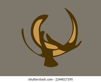 logo design in abstract shape.creative logo symbol.modern stylish logo art.