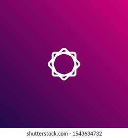 Logo design. Abstract symbol icon design element. EPS 10 vector, grouped for easy editing. No open shapes or paths.