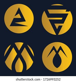 logo design with abstract and vector appearance