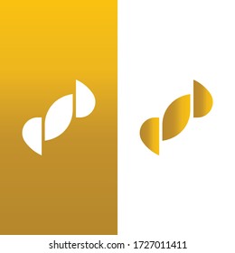 Logo design with abstract and vector appearance for the logo template