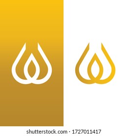 Diseño de logotipo con aspecto abstracto y vectorial para la plantilla de logotipo