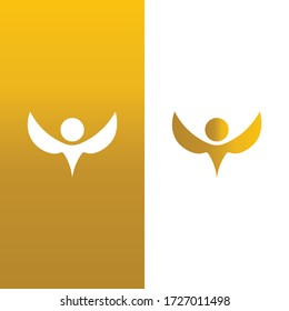 Logo design with abstract and vector appearance for the logo template