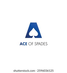 A logo Design with Ace logo. Letter A Template Vector Graphic Branding Element A logo