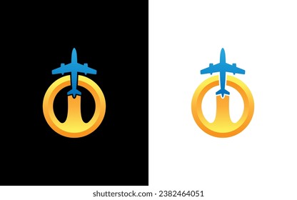 logo design for airlines, travel and other companies. Perfect for businesses looking for a versatile and professional logo option.