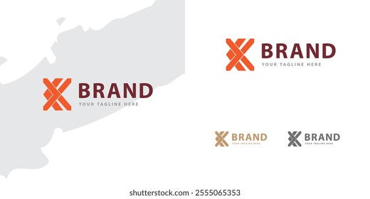 Logo Design with Alphabet K. Monogram or Symbol with variations. Logo design template for business or service start up.