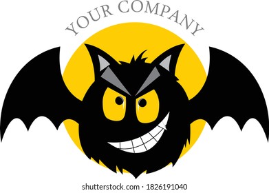 Diseño de logotipo barba enojada