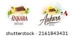Logo design with "ankara anitkabir" text