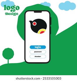 Diseño de logotipo, diseño de logotipo App, logotipo Nuevo