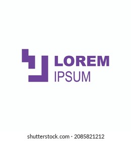 a logo design with arabic letter monogram for arabic speaking brand