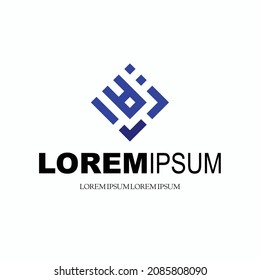 ein Logo-Design mit einem Arb-Monogramm für eine arabische Sprachmarke