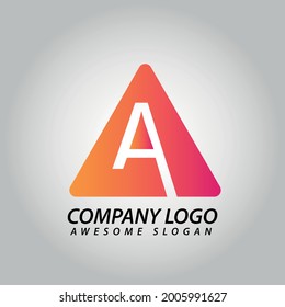 A logo design art gradient